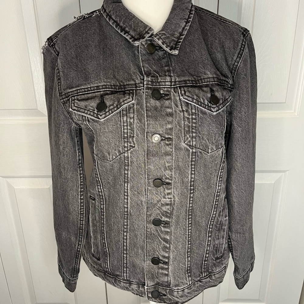 Women's Black Denim Jacket